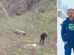 Fındık Bahçesine Yuvarlanan Aracın Sürücüsü Hayatını Kaybetti