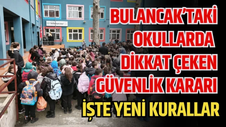 Bulancak’taki Okullarda Dikkat Çeken Güvenlik Kararı