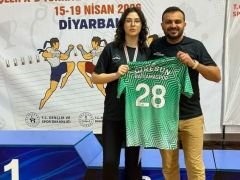 Batlamaspor’lu Naz Türkiye Üçüncüsü Oldu!