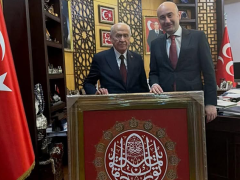 Enver Yücel ve Hüseyin Yücel’den Devlet Bahçeli’ye ziyaret