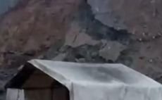 Dereli’de Maden Sahasında Heyelan: Sondaj Makinesi Toprak Altında Kaldı