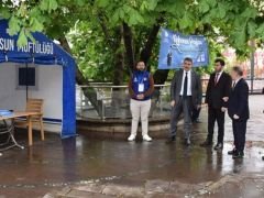 Giresun’da “Vekaletle Kurban Bağış Standı” Açıldı
