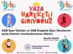 GSB Spor Okulları Pazartesi Günü Kapılarını Açıyor