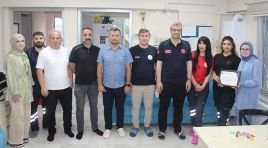 Üç istasyona teşekkür belgesi