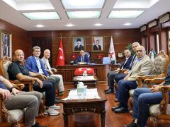 Keşapspor Heyetinden Vali Mustafa Koç’a Ziyaret